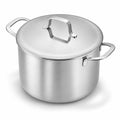 5-Ply Stainless Stock Pot with Lid, 7-Qt