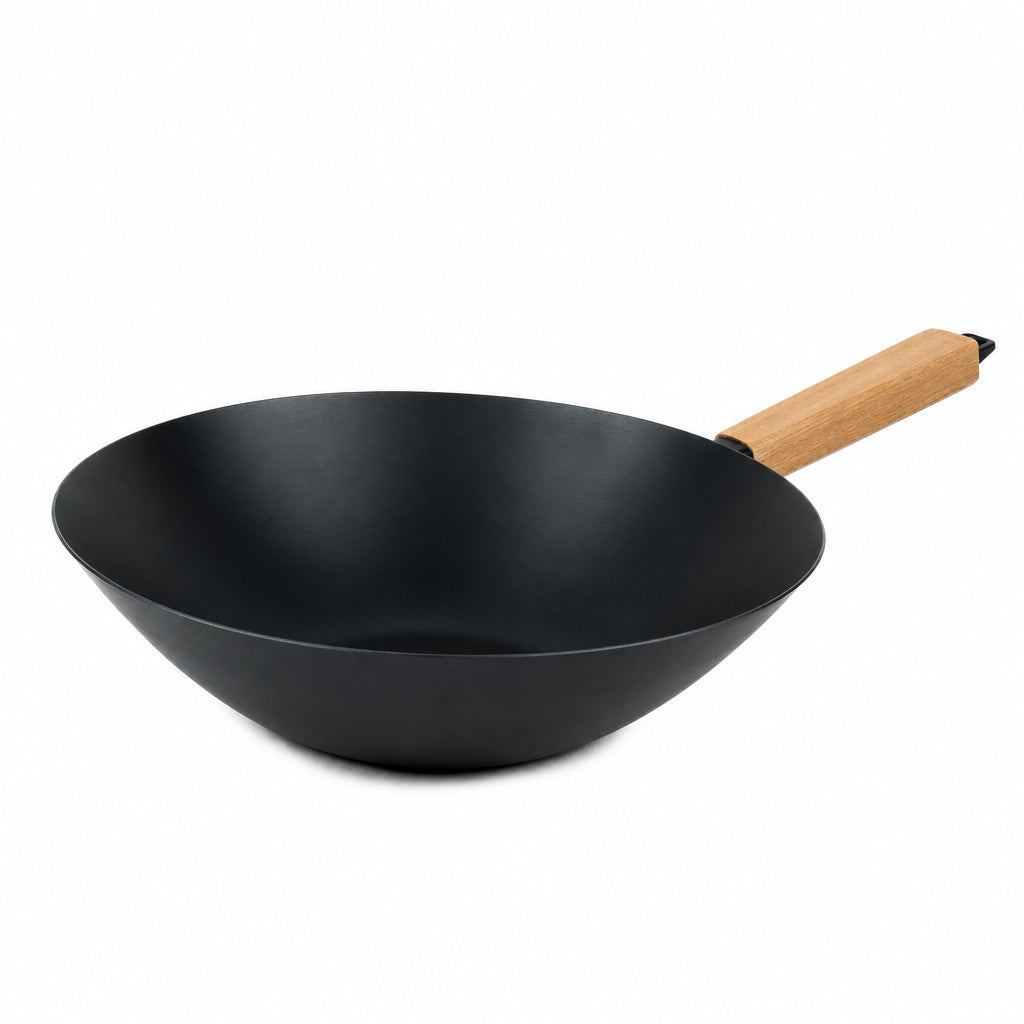 Carbon Steel Wok, 12"
