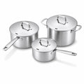 5-Ply Stainless Pot Set, 6-Piece